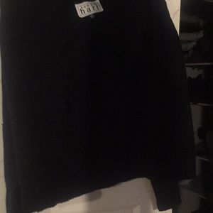 Simple black sweater